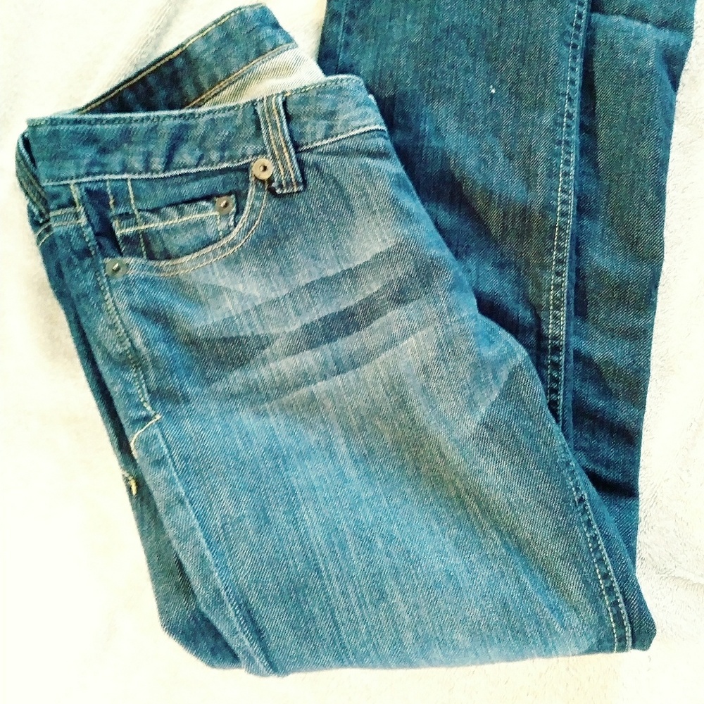 Express cropped jeans size 6R